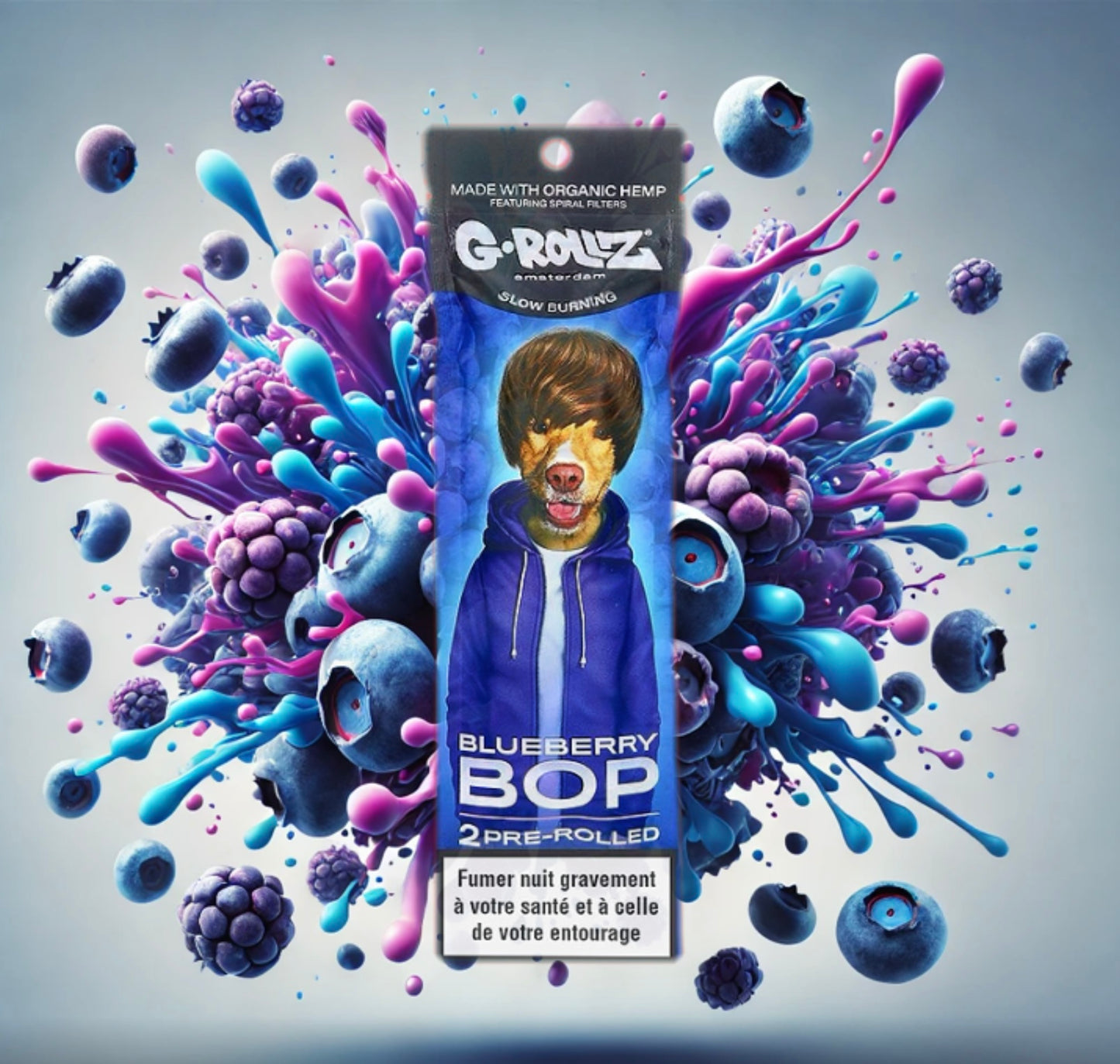 BLUNT CHANVRE G-ROLLZ BLUEBERRY BOP PAR 2