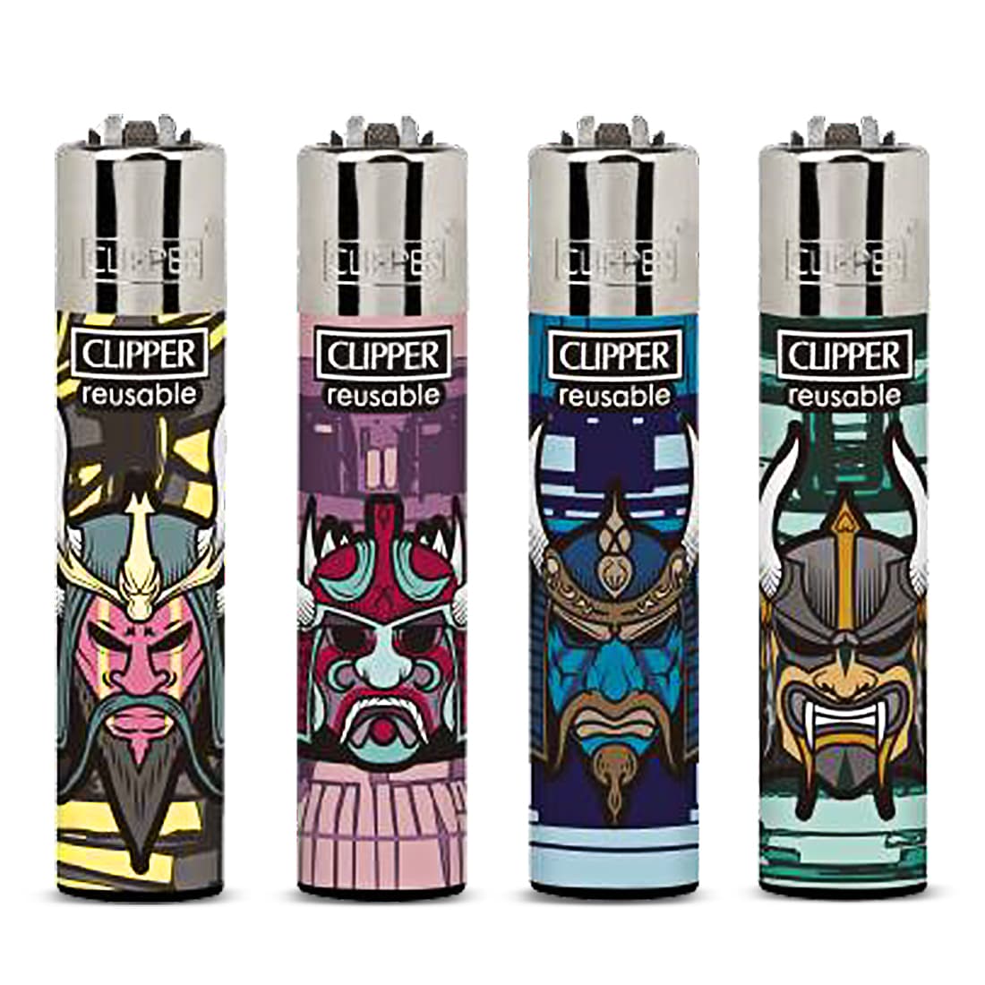 Clipper Maxi Samouraï Masks X4