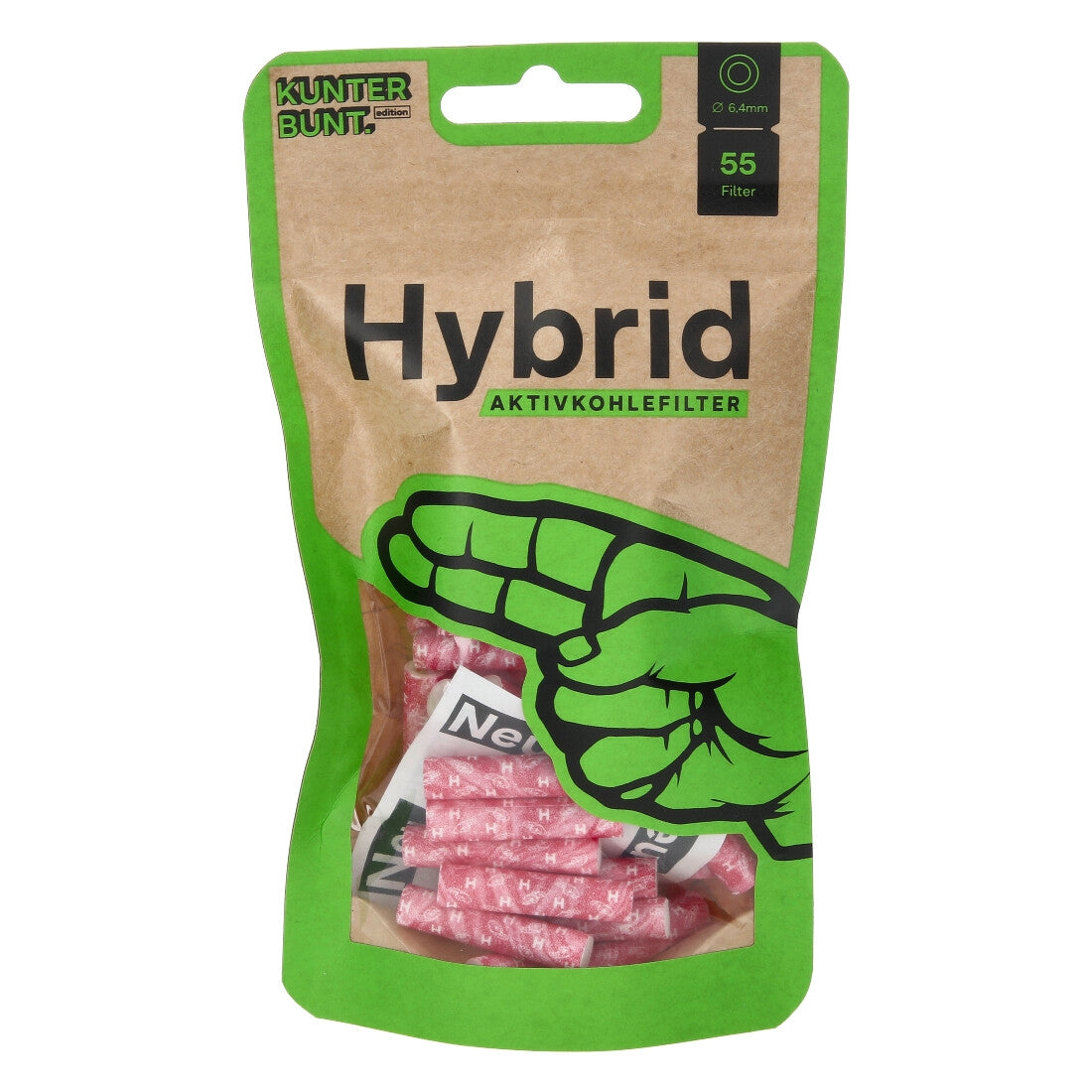 Filtres Hybrid charbon actif magenta par 55