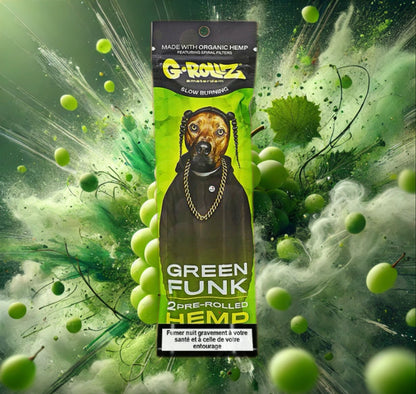 BLUNT CHANVRE G-ROLLZ AMSTERDAM GREEN FUNK PAR 2