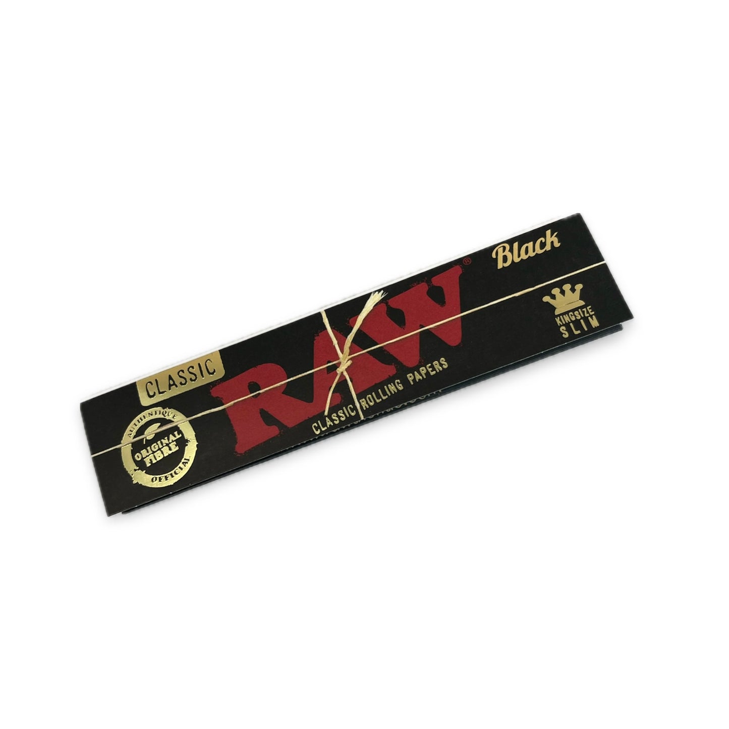 Feuilles à rouler Raw Black King Size Slim