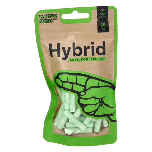 Filtres Hybrid charbon actif green