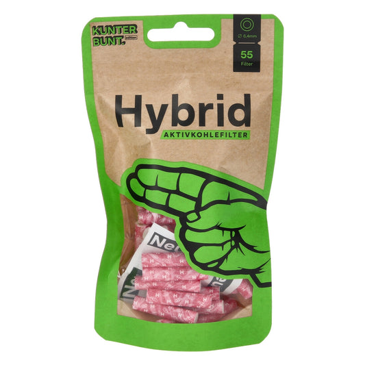 Filtres Hybrid charbon actif magenta par 55