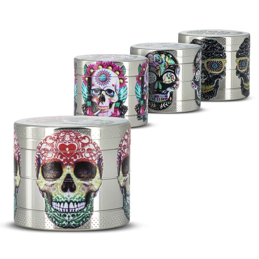Grinders 4 parties 40 mm Calaveras