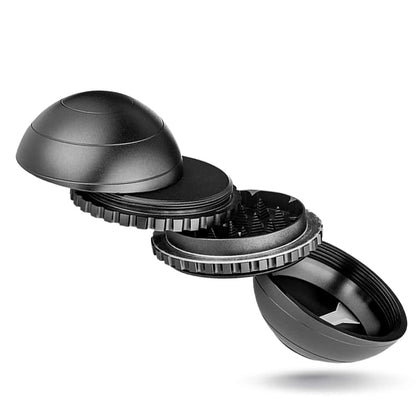 Grinder Hypnotique Sphère Aluminium Noir mat